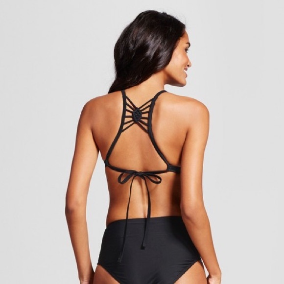 Xhilaration Other - Macrame Back Cut out Bikini top